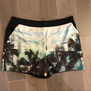 Ted Baker Palm Print Shorts